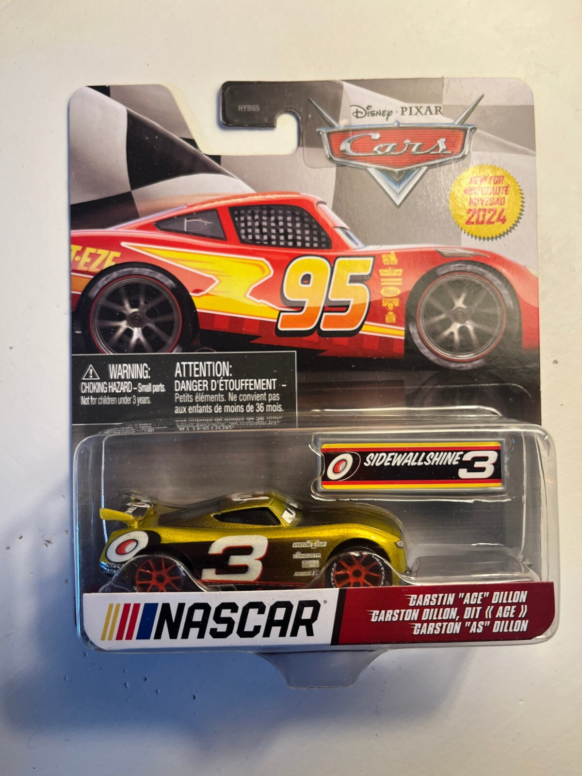 Voiture Cars Disney Pixar Carstin "Ace" Dillon NASCAR (rare)
