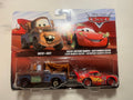 Coffret 2 Voitures Cars Disney Pixar Martin + Flash Mcqueen cactus