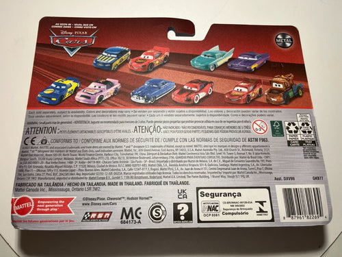 Coffret 2 Voitures Cars Disney Pixar Mia + Tia