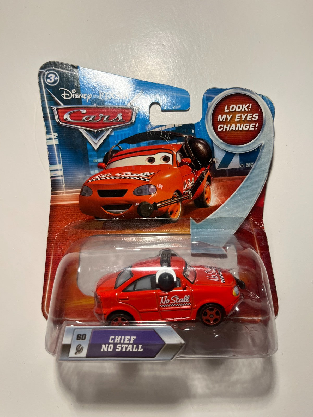 Voiture Cars Disney Pixar Roman Dunes avec des yeux lenticulaires