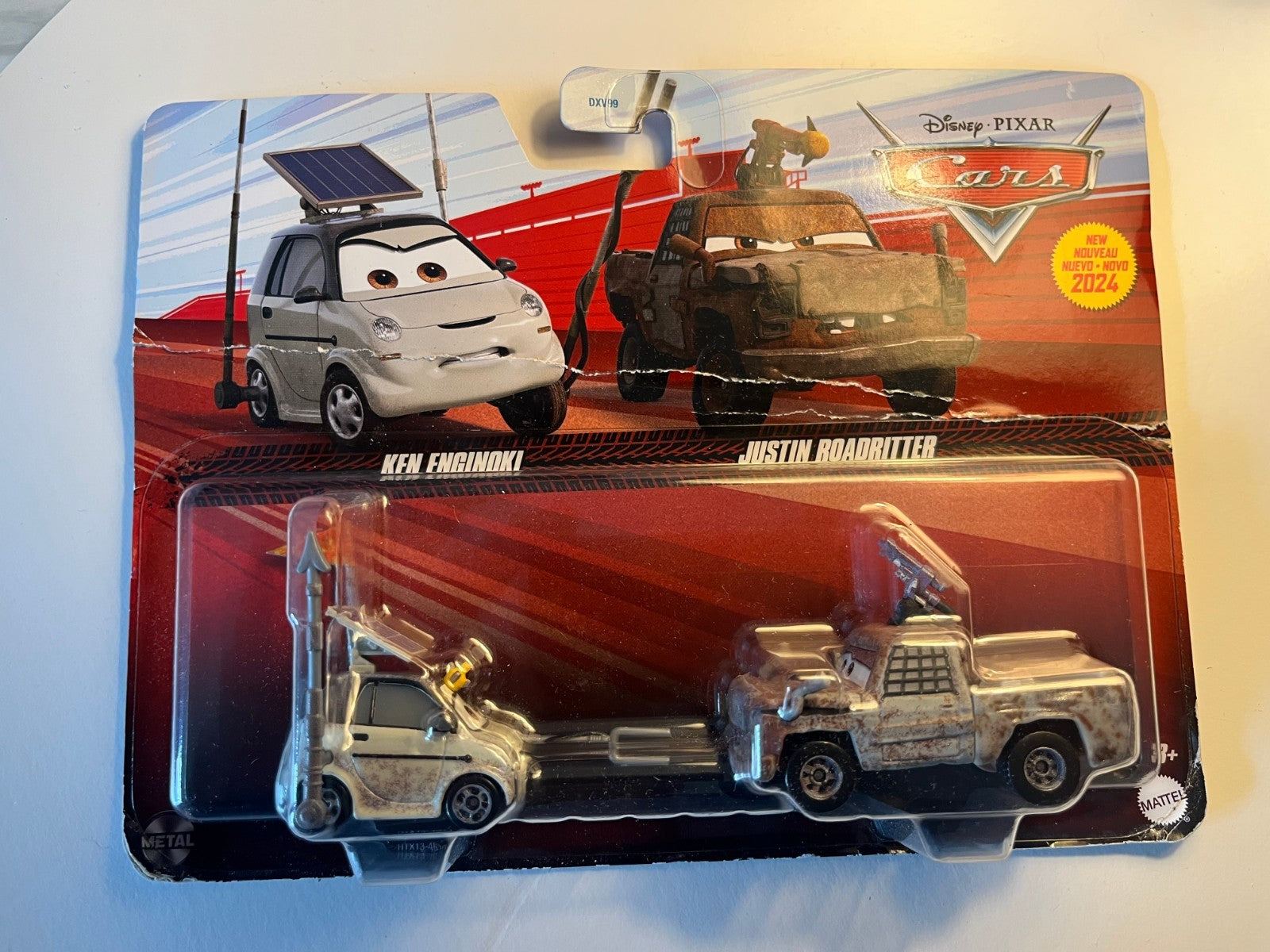 Coffret 2 voitures Cars Disney Pixar Ken Enginoki + Justin Roadritter