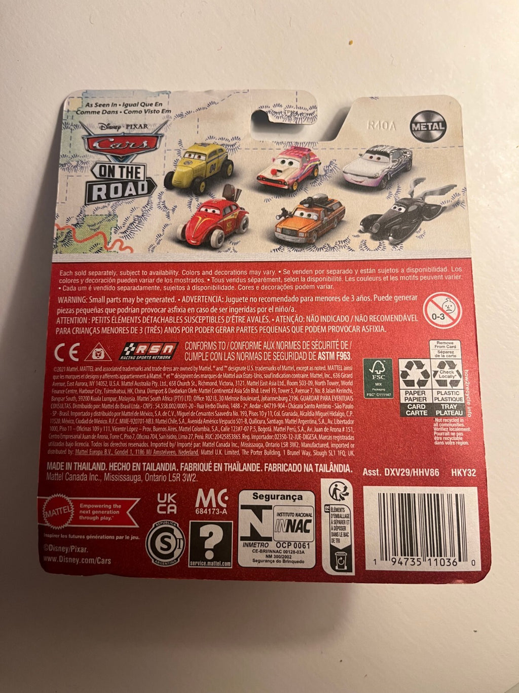 Voiture Cars Disney Pixar Gearsten Marshall