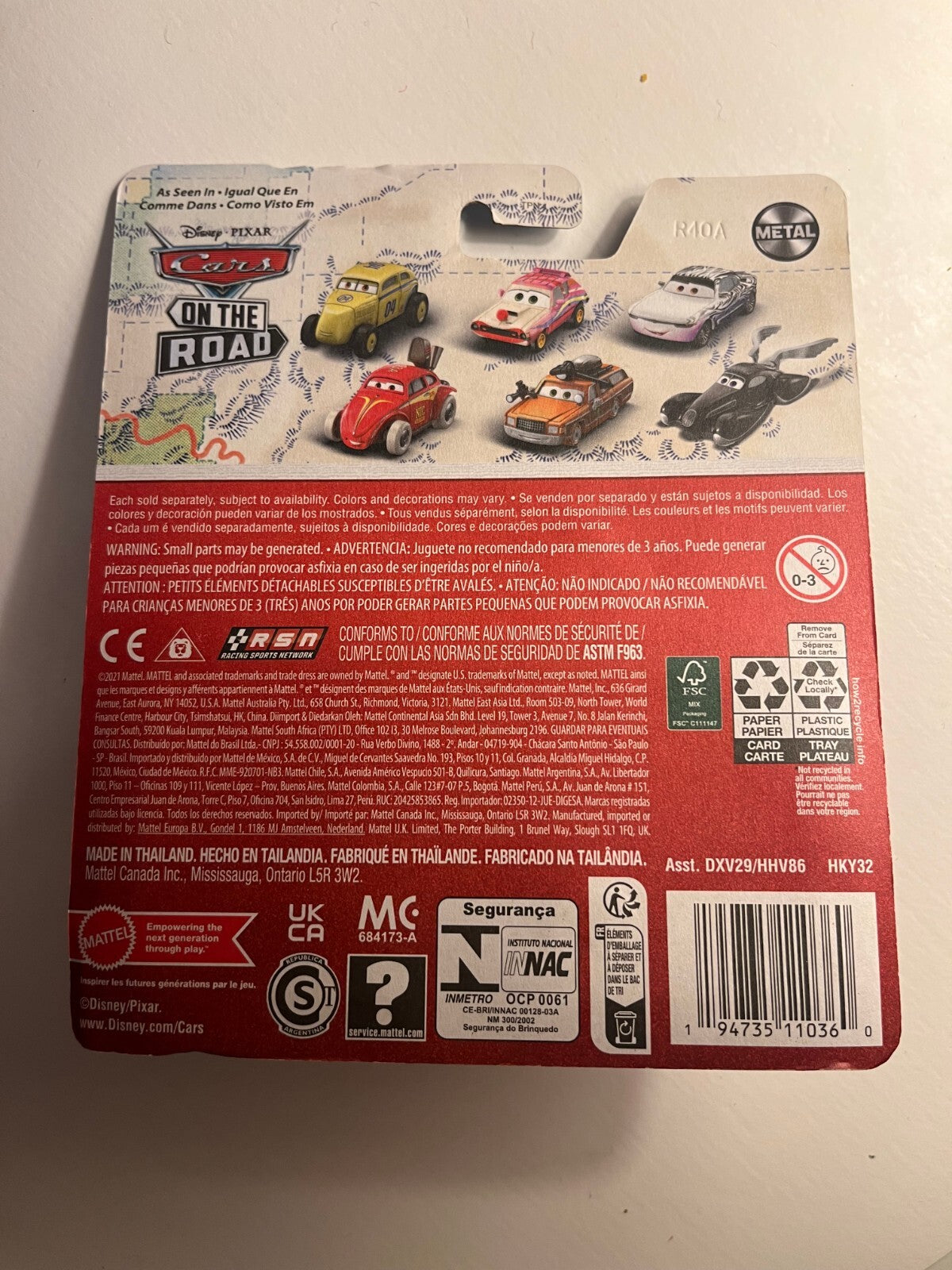 Voiture Cars Disney Pixar Gearsten Marshall