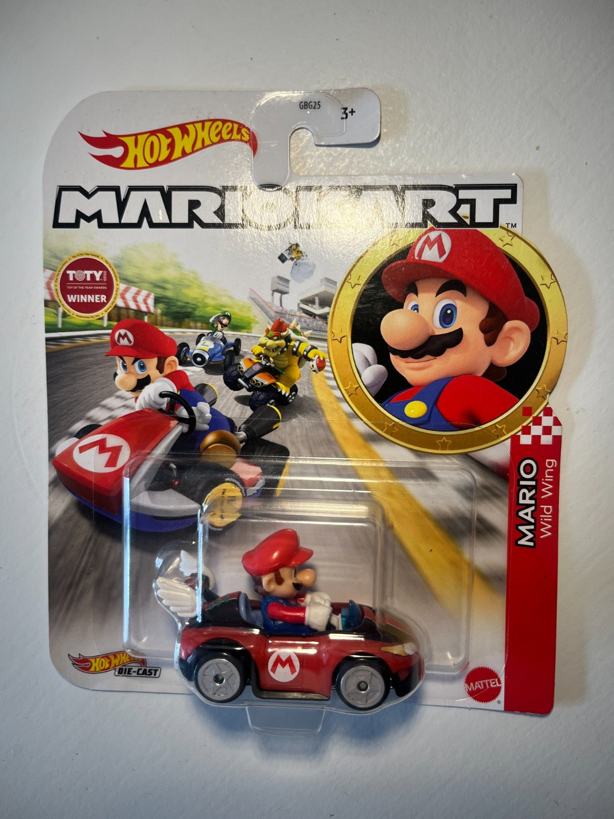Voiture Hot Wheels Mario Kart - Mario - Wild Wing