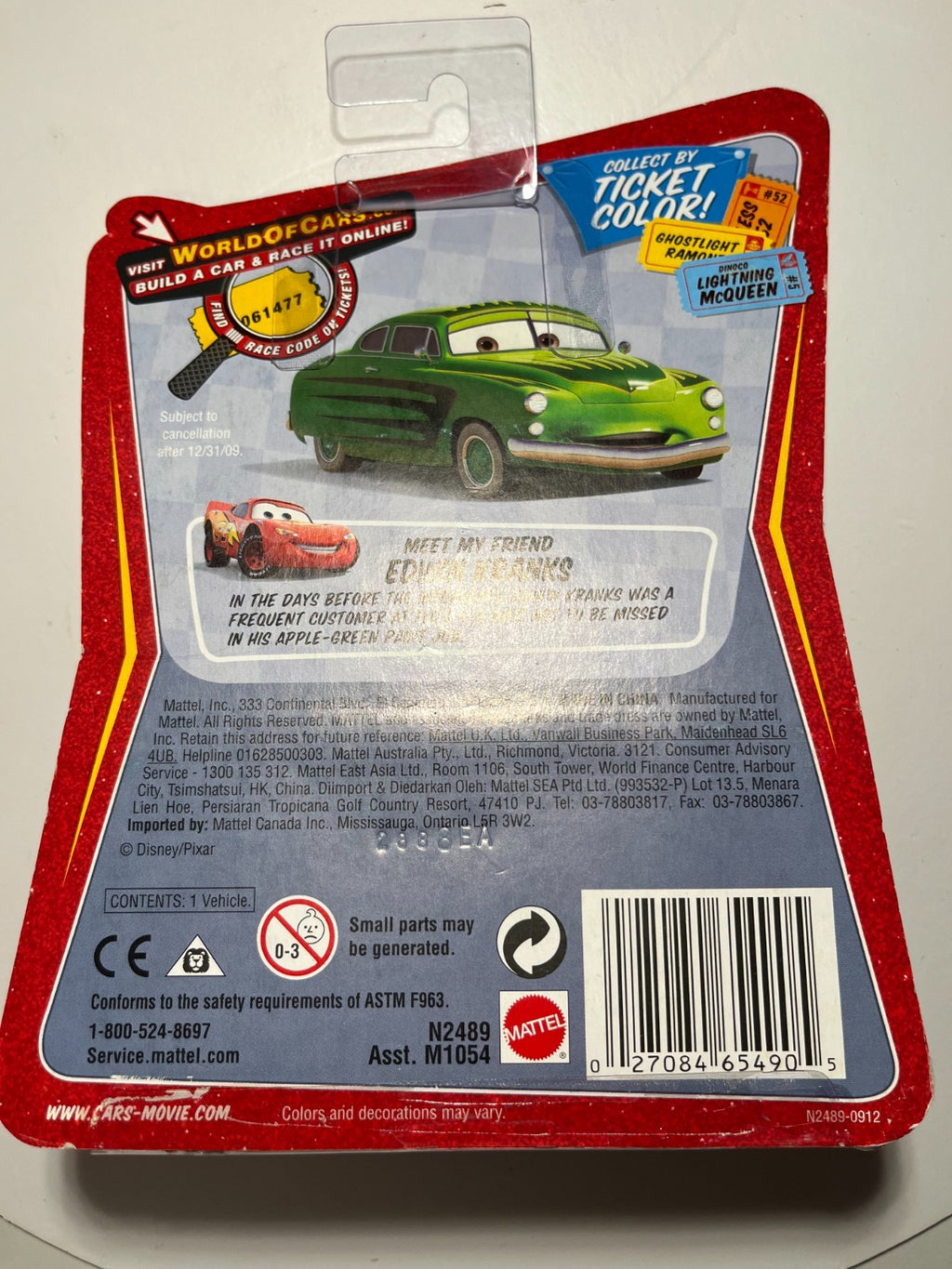 Voiture Cars Disney Pixar Chief RPM