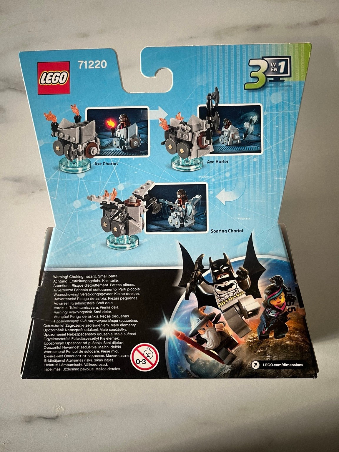 LEGO Dimensions Gimli 71220 Seigneur des Anneaux Fun Pack