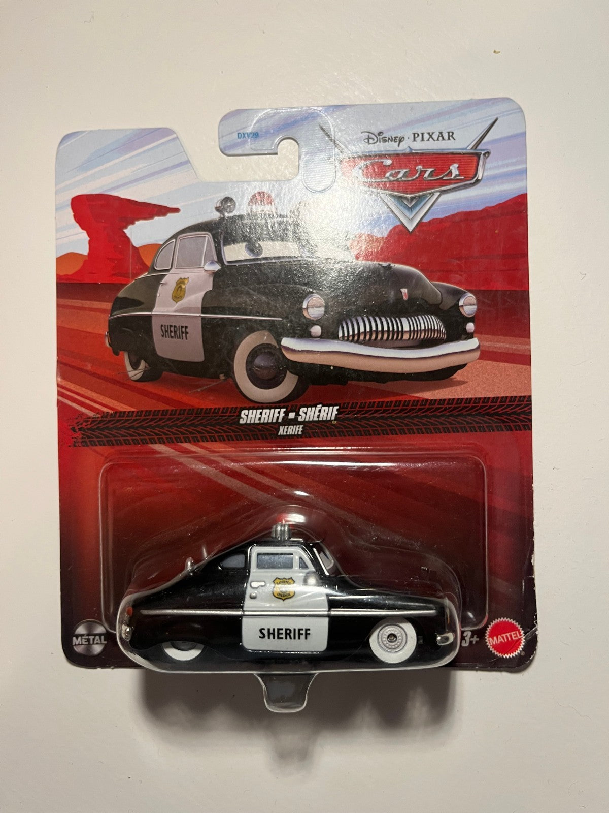 Voiture Cars Disney Pixar Shérif