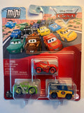 Coffret 3 voitures mini racers Cars Disney Pixar