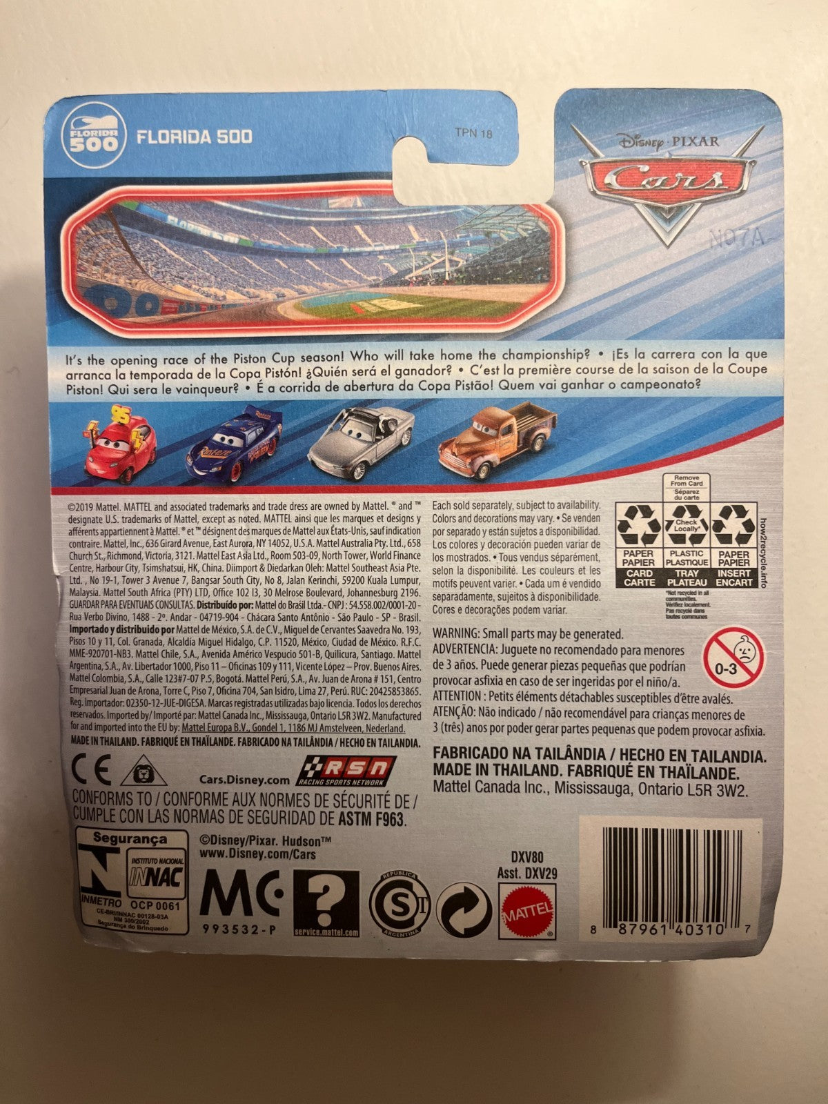 Voiture Cars Disney Pixar Pat Traxson