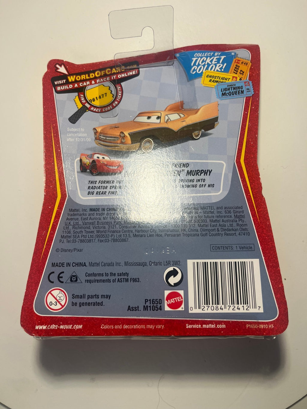 Voiture Cars Disney Pixar Andrea