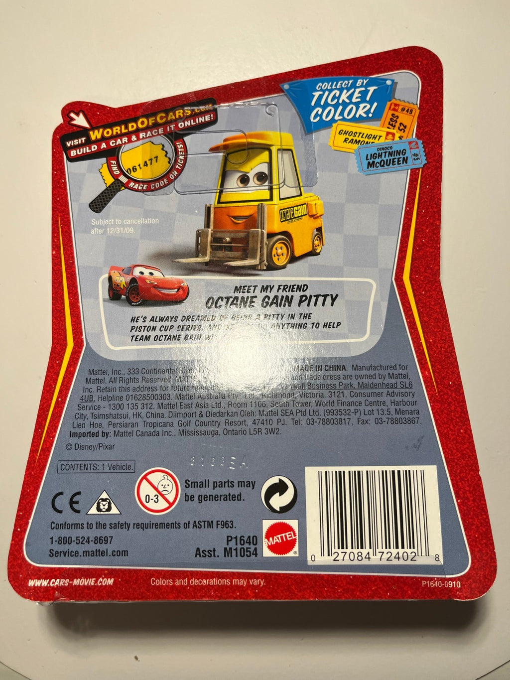 Voiture Cars Disney Pixar Greta