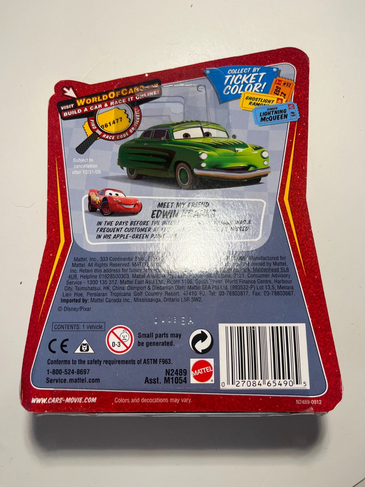 Voiture Cars Disney Pixar Chief RPM