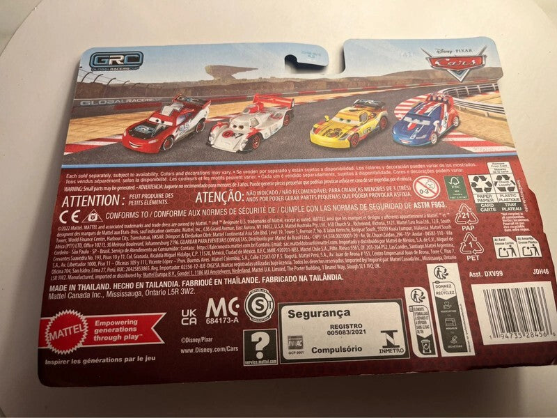 Coffret 2 voitures Disney Pixar Cars – Miguel Camino & Raoul ÇaRoule GRC édition rare