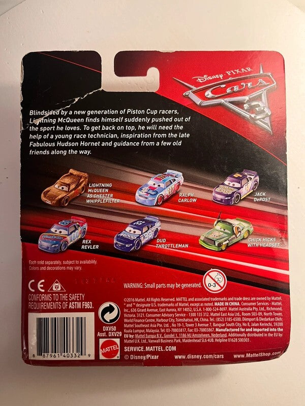 Voiture Cars Disney Pixar Brake Brakestone boîte scotchée car blister abimé