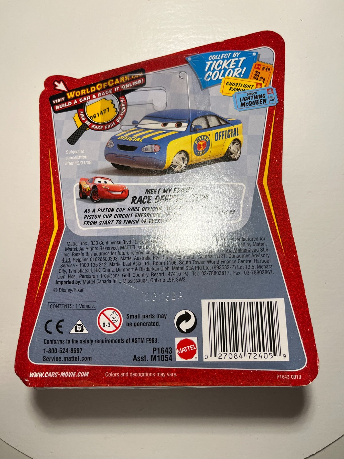 Snot Rod Impound – édition rare Disney Pixar Cars