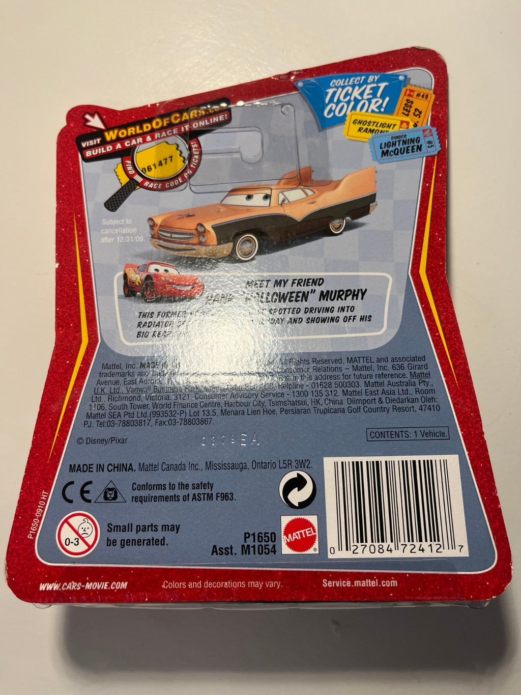 Voiture Cars Disney Pixar Andrea