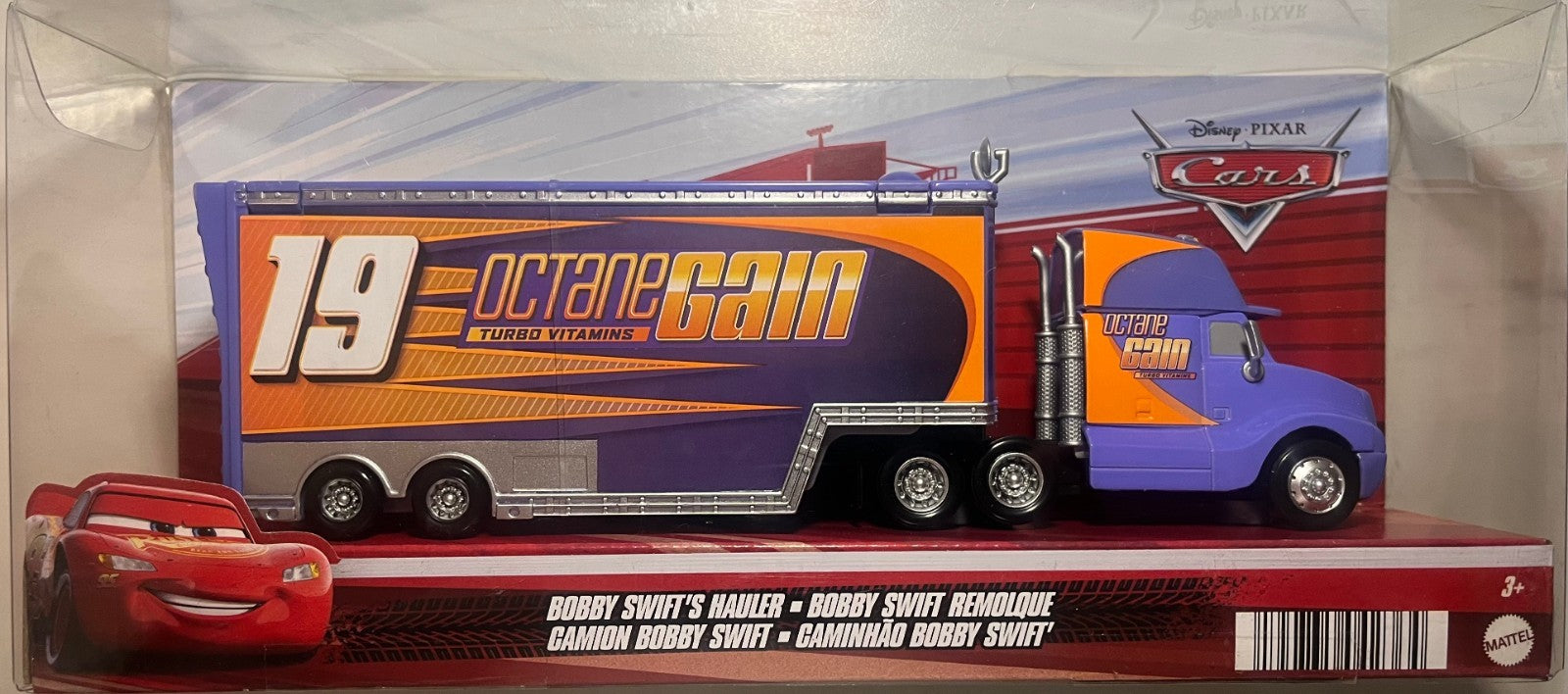 Camion de Bobby Swift Cars Disney Pixar (rare)