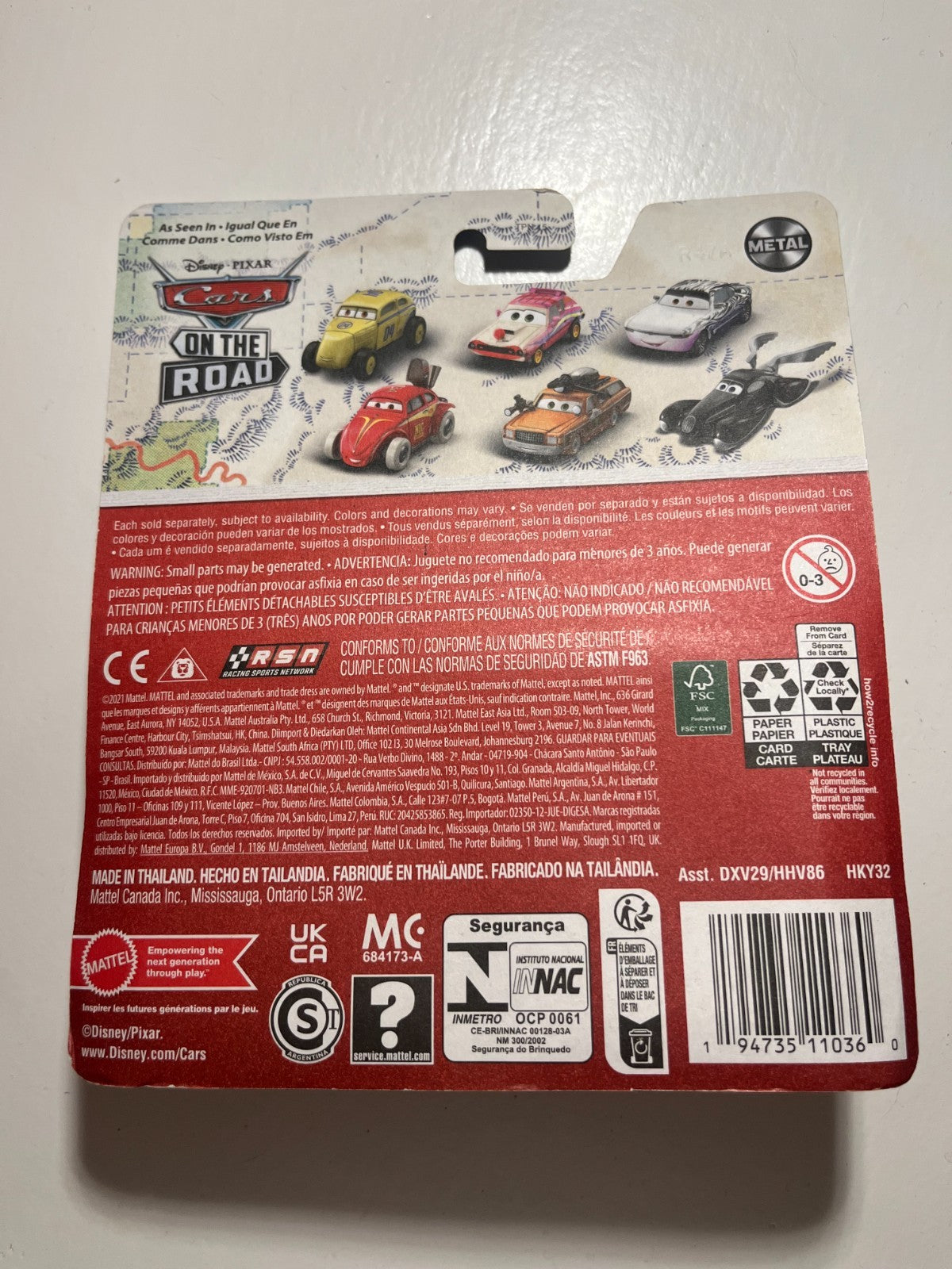 Voiture Cars Disney Pixar Gearsten Marshall