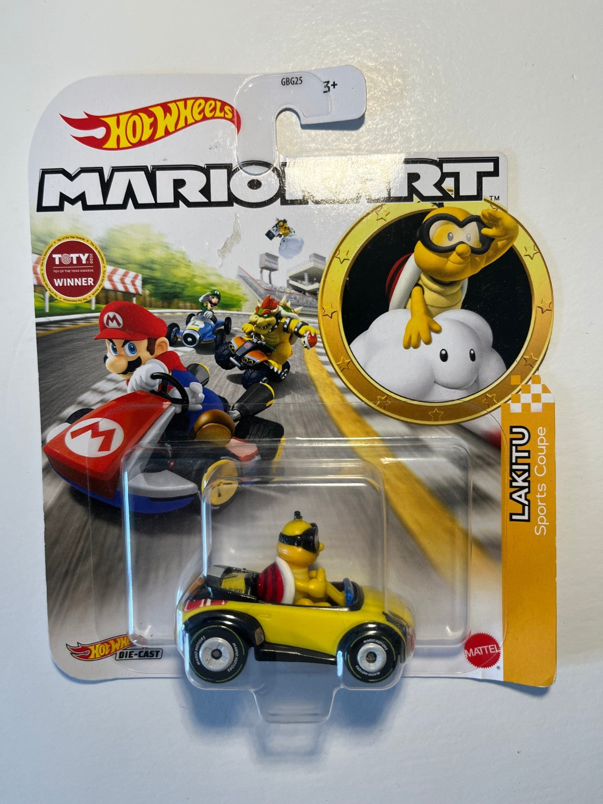 Voiture Hot Wheels Mario Kart - Lakitu - Sports coupe
