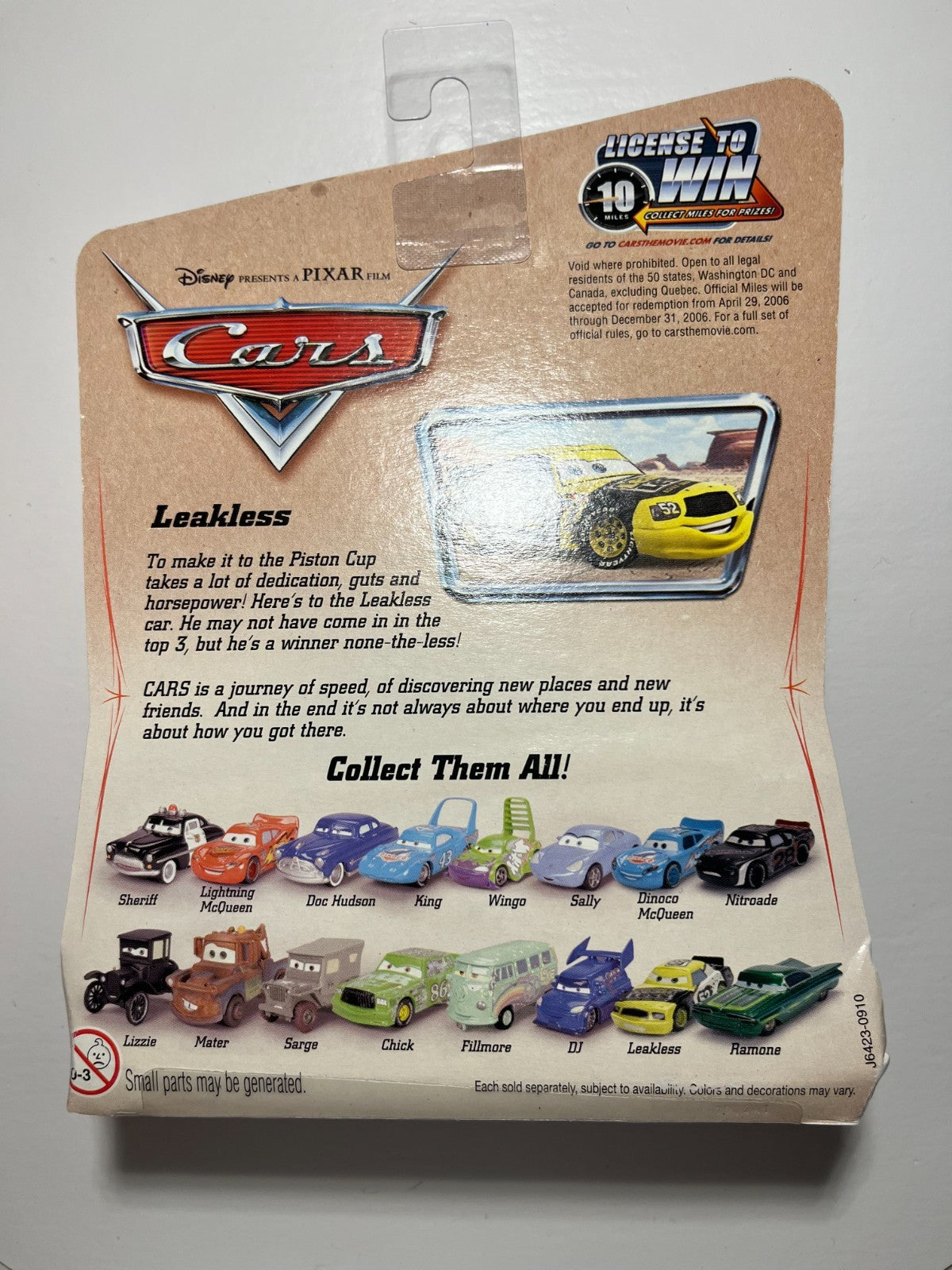 Voiture Cars Disney Pixar Leak Less