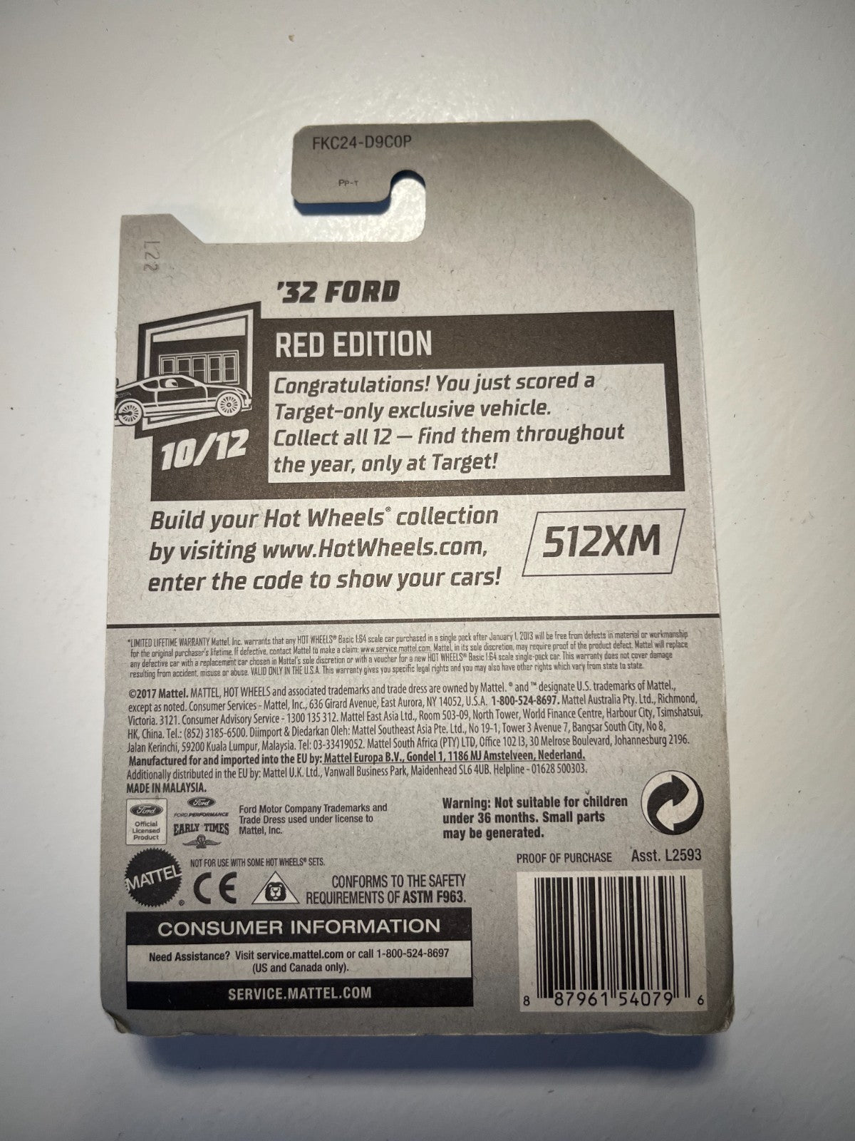 Hot Wheels Red Edition – ’32 Ford