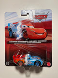 Voiture Cars Disney Pixar Flash McQueen Transforming Rare Neuve Sous Blister Import USA