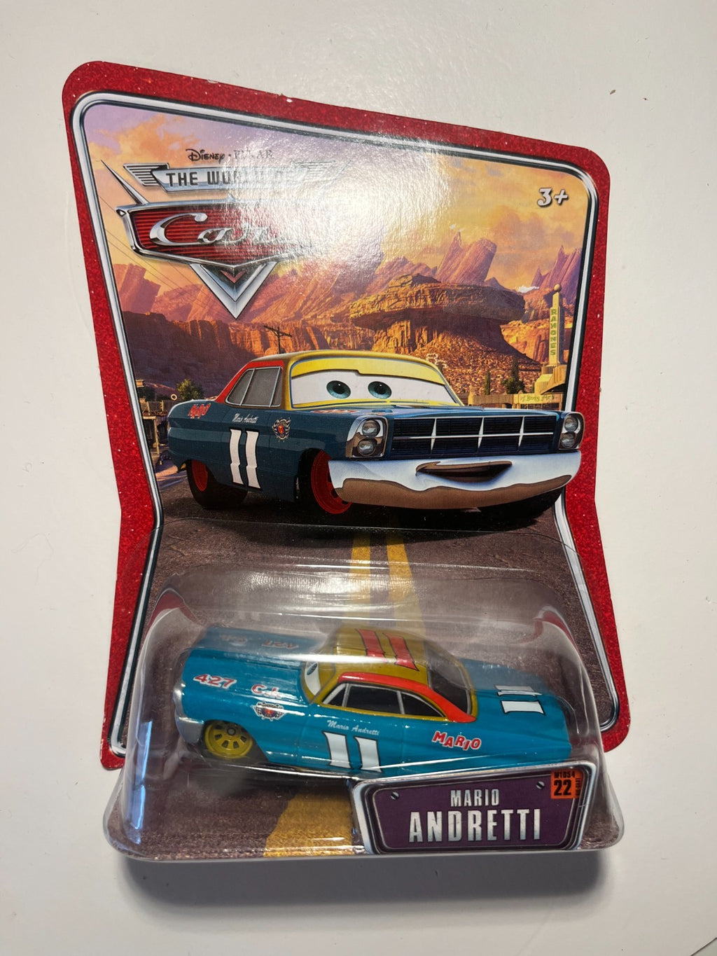 Voiture Cars Disney Pixar Mario Andretti