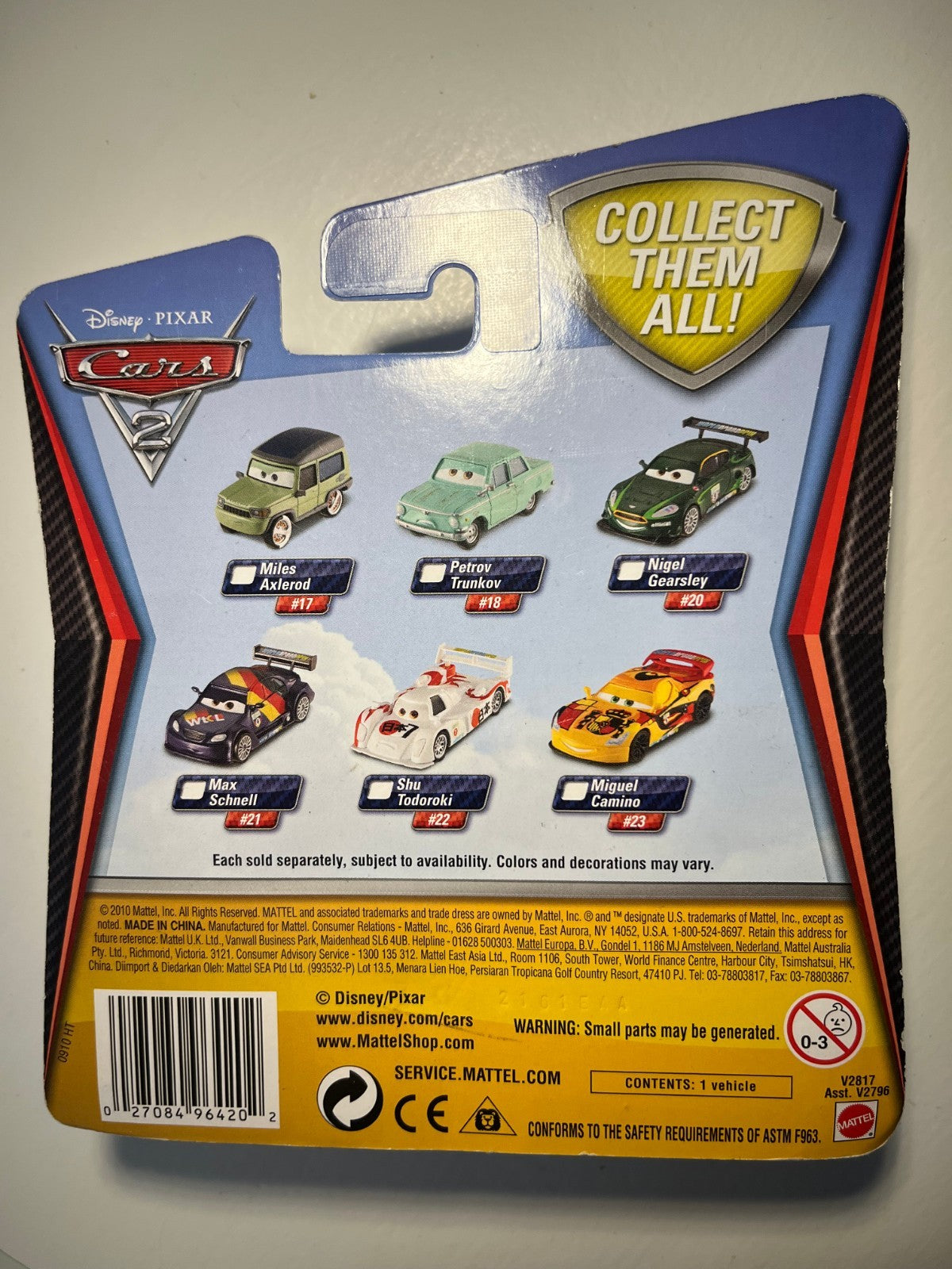 Voiture Cars Disney Pixar Todoroki