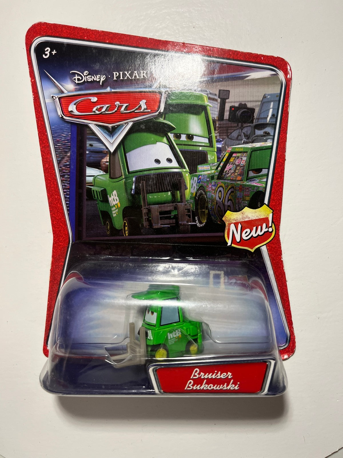 Voiture Cars Disney Pixar Bruiser Bukowski (rare)