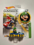 Voiture Hot Wheels Mario Kart - Luigi - Mach 8