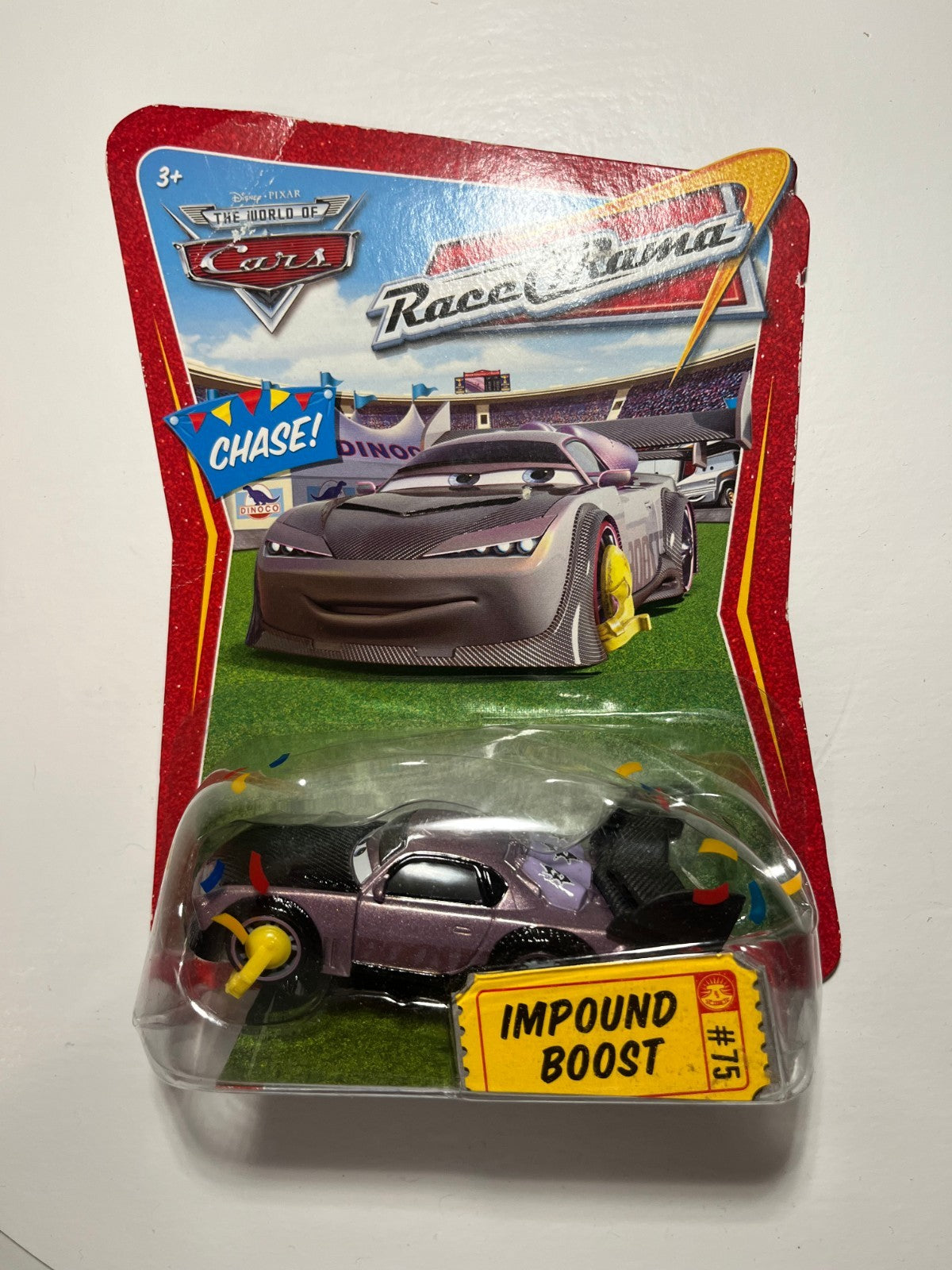 Boost Impound – version rare Disney Pixar Cars Race O Rama
