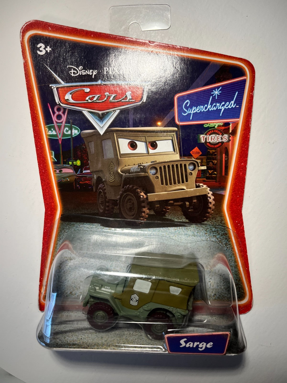 Voiture Cars Disney Pixar Sergent