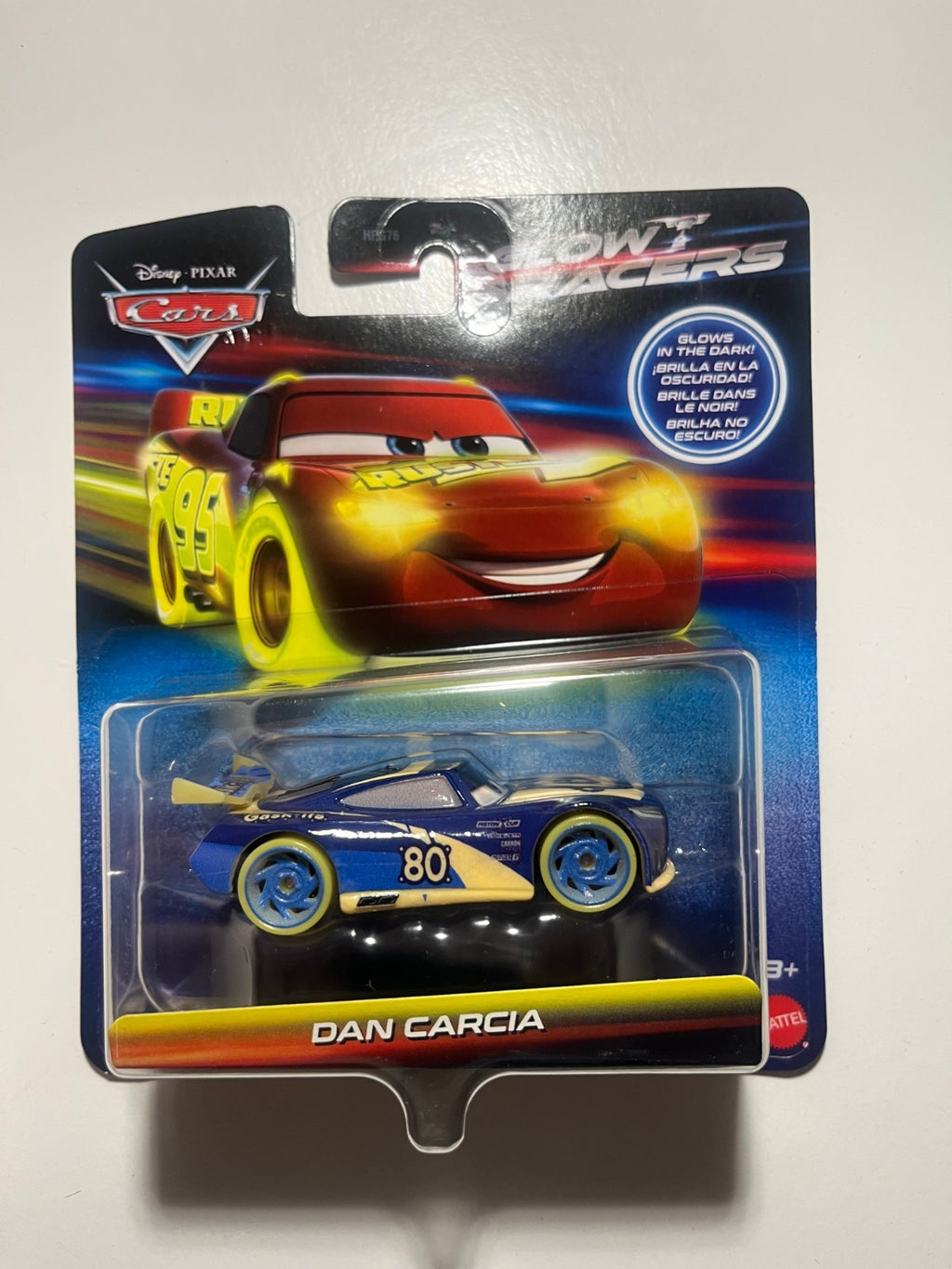 Dan Garcia Glow Racers – édition rare Disney Pixar Cars
