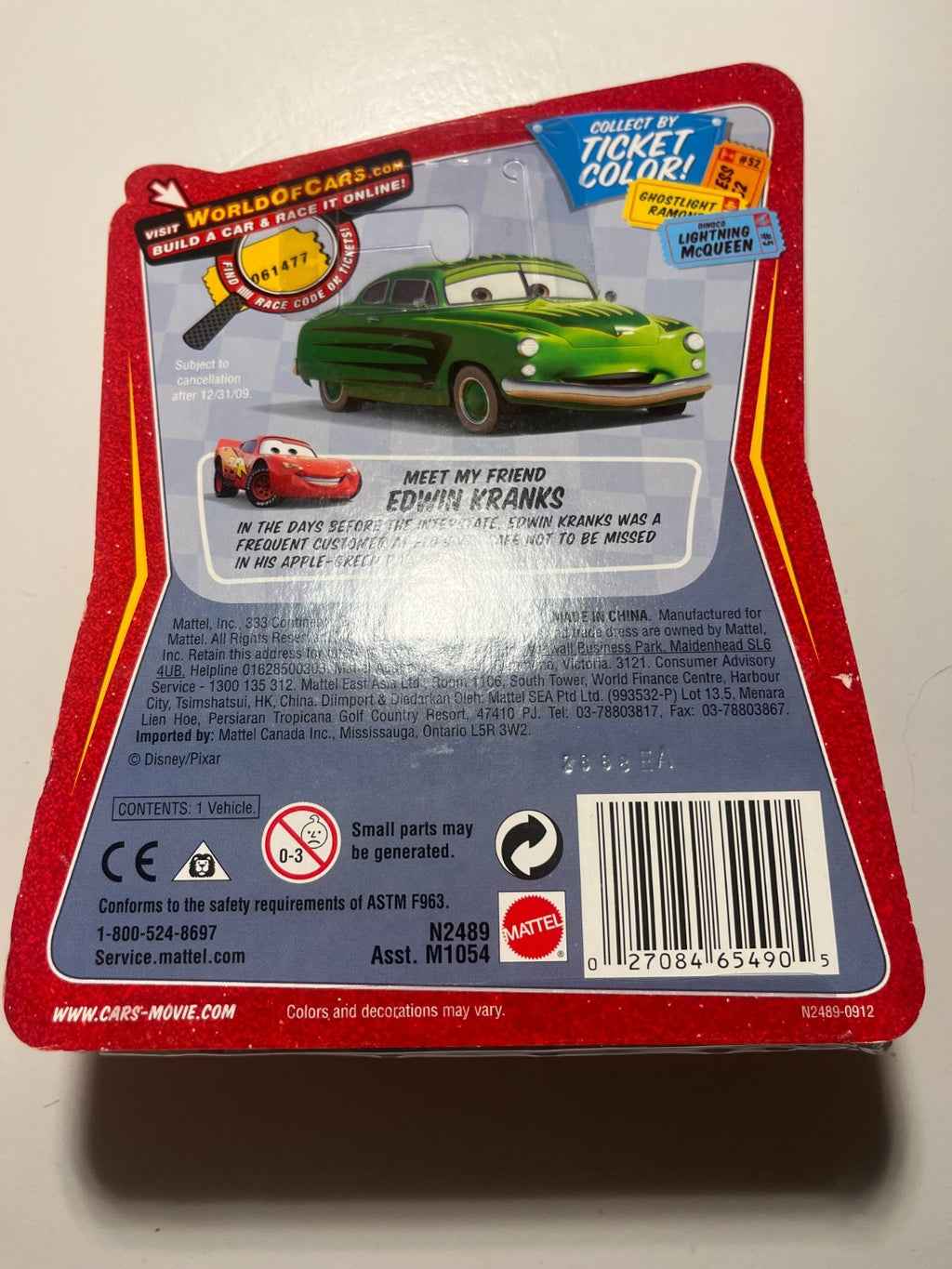 Voiture Cars Disney Pixar Chief RPM