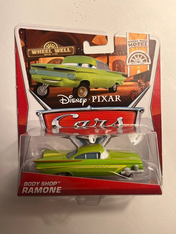 Voiture Cars Disney Pixar Ramone body shop