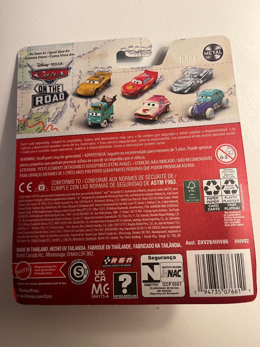 Voiture Cars Disney Pixar Datz Jammin