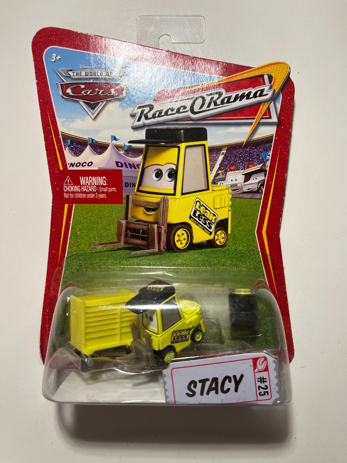 Voiture Cars Disney Pixar Stacy Race O Rama Rare Import USA Neuve Sous Blister