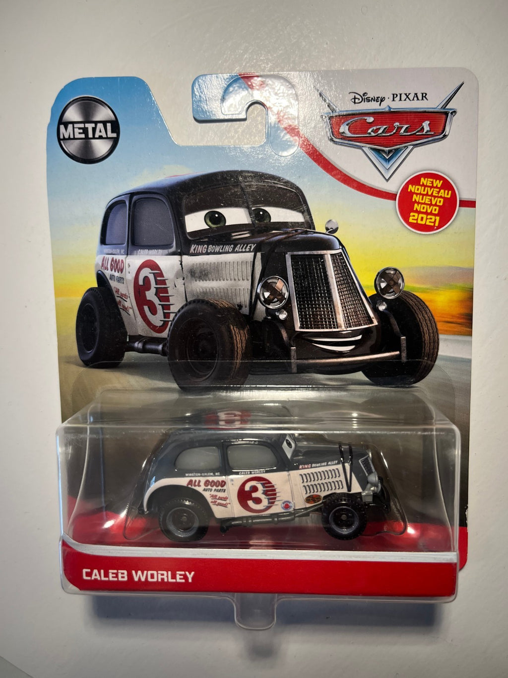 Voiture Cars Disney Pixar Caleb Worley