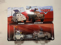 Coffret 2 Voitures Cars Disney Pixar Ken Enginoko + Justin Roadritter