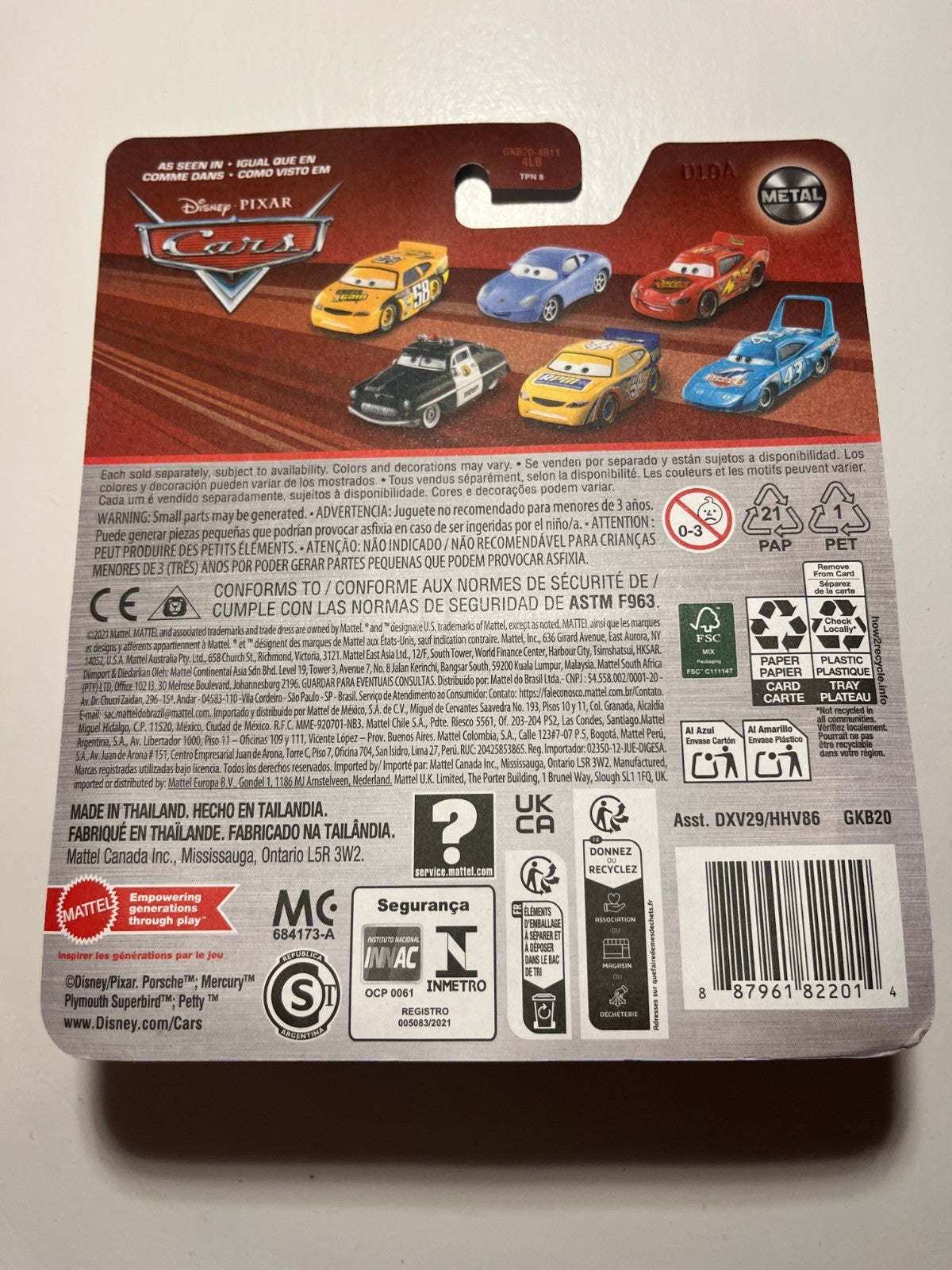 Voiture Cars Disney Pixar Leak Less