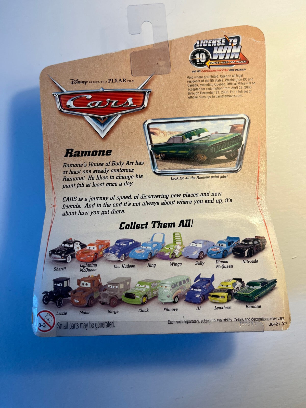 Voiture Cars Disney Pixar Ramone