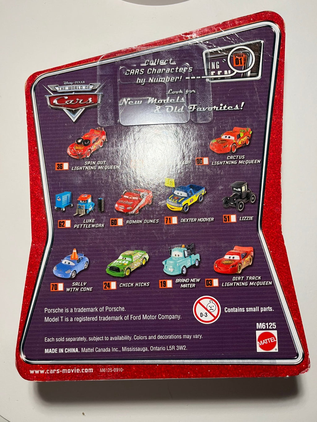 Voiture Cars Disney Pixar Dexter Hoover