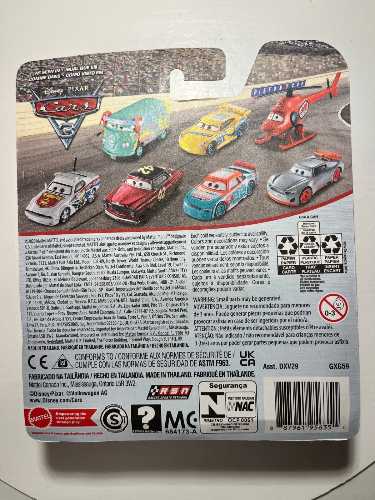 Voiture Cars Disney Pixar Pat Traxson