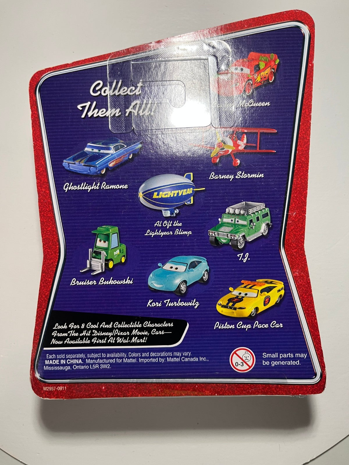 Avion Cars Disney Pixar Barney Stormin