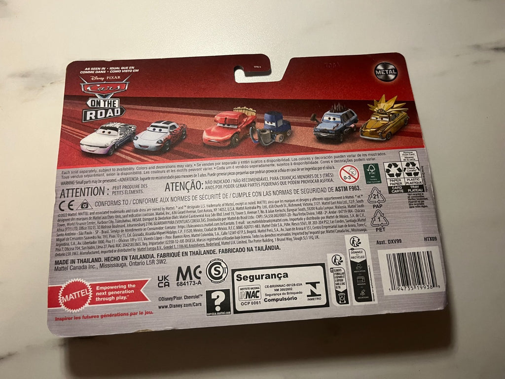Coffret 2 Voitures Cars Disney Pixar Flo + Ramone