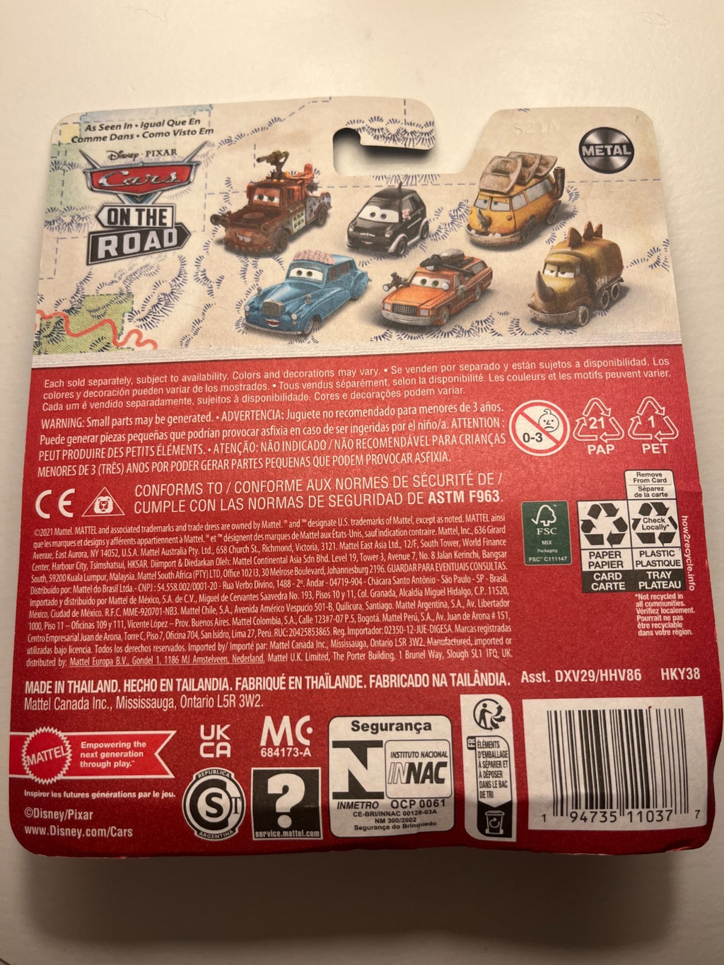 Voiture Cars Disney Pixar Mallory Karhut