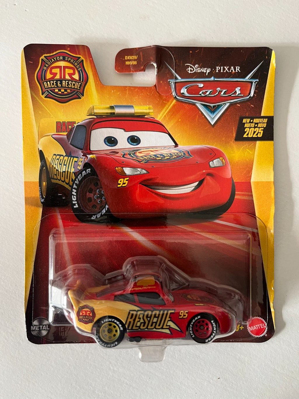 Voiture Cars Disney Pixar Flash Mcqueen "Race and Rescue"