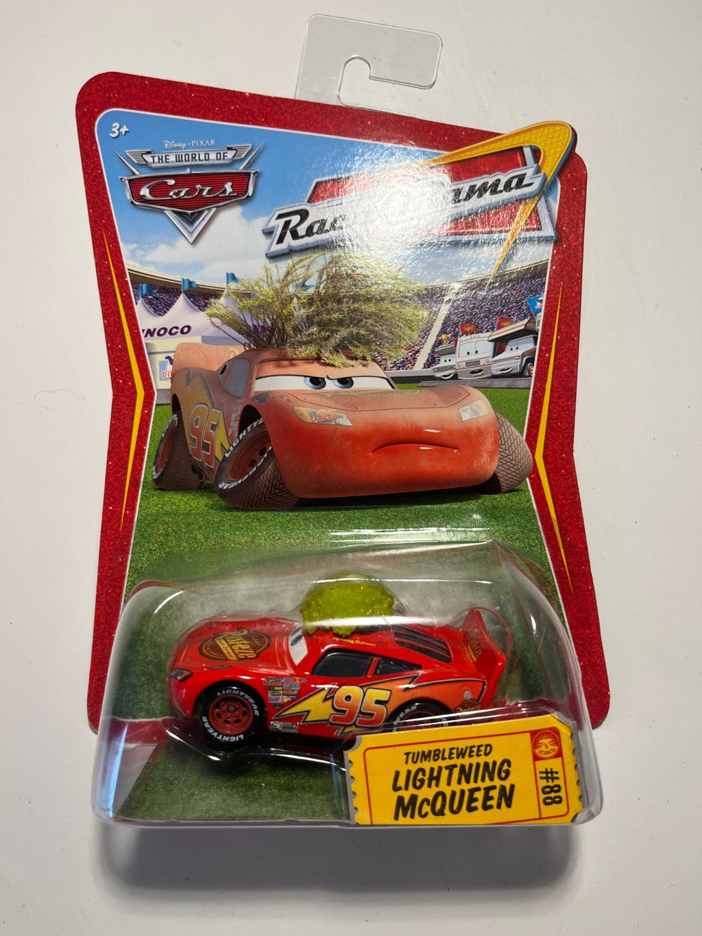 Voiture Cars Disney Pixar Flash Mcqueen tumbleweed