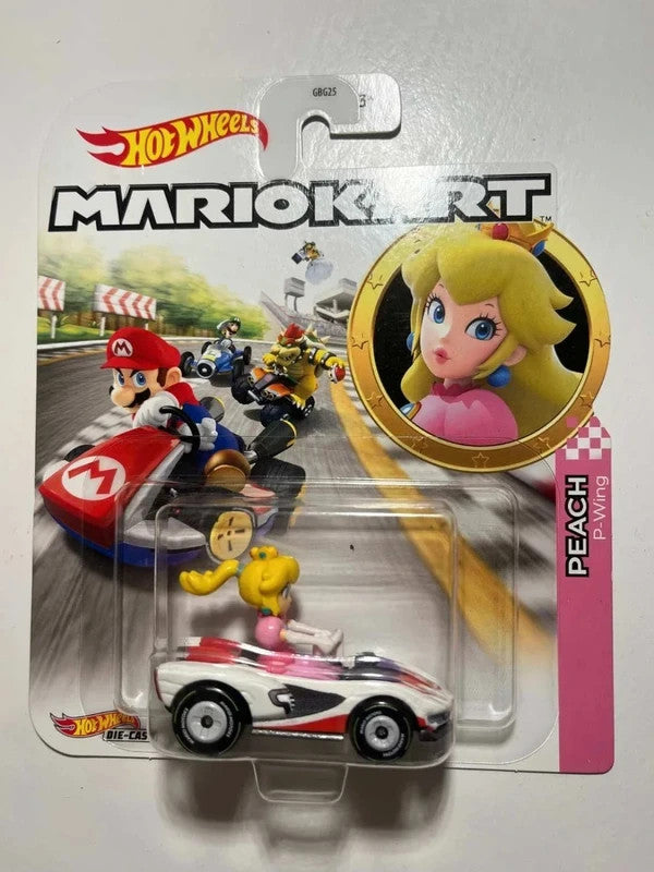 Voiture Hot Wheels Mario Kart - Peach - P-Wing