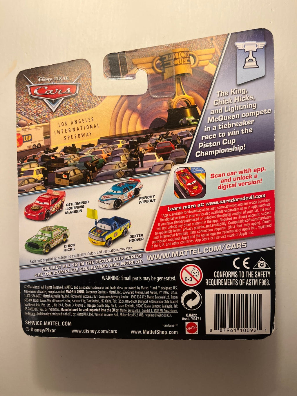 Voiture Cars Disney Pixar Mario Andretti